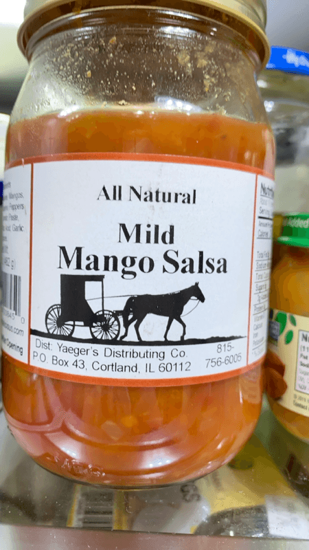 All Natural Mild Mango Salsa