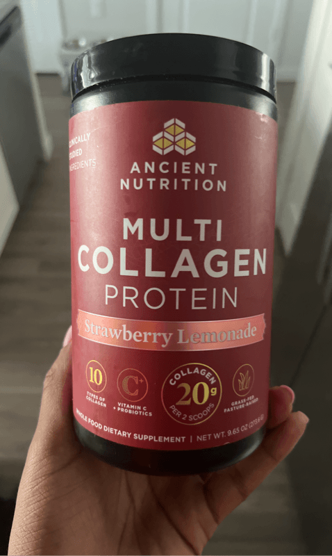 Ancient Nutrition Multi Collagen Protein Strawberry Lemonade