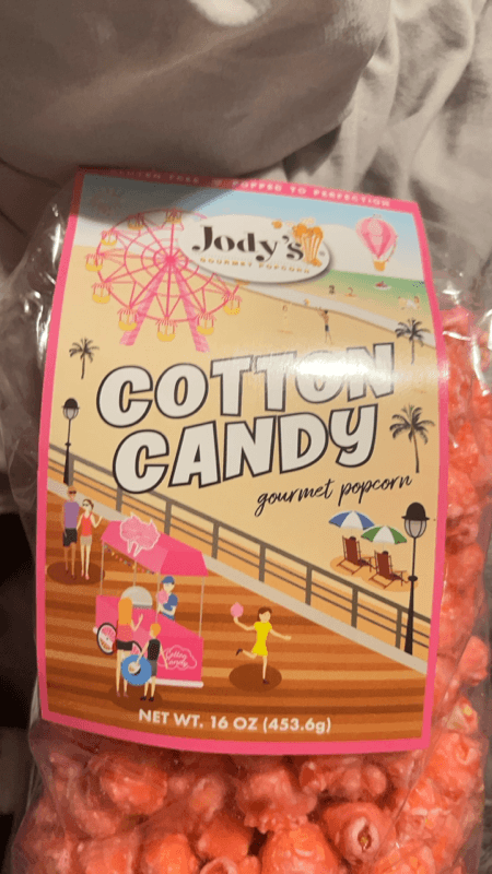 Jody'S Cotton Candy Gourmet Popcorn