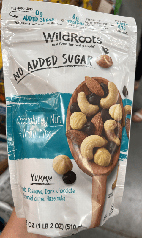 Wildroots No Added Sugar Chocolatey Nut Trail Mix