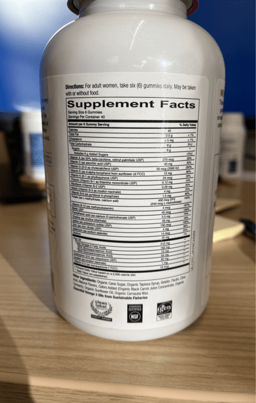 Smartypants Women'S Formula Multivitamins 240 Gummies