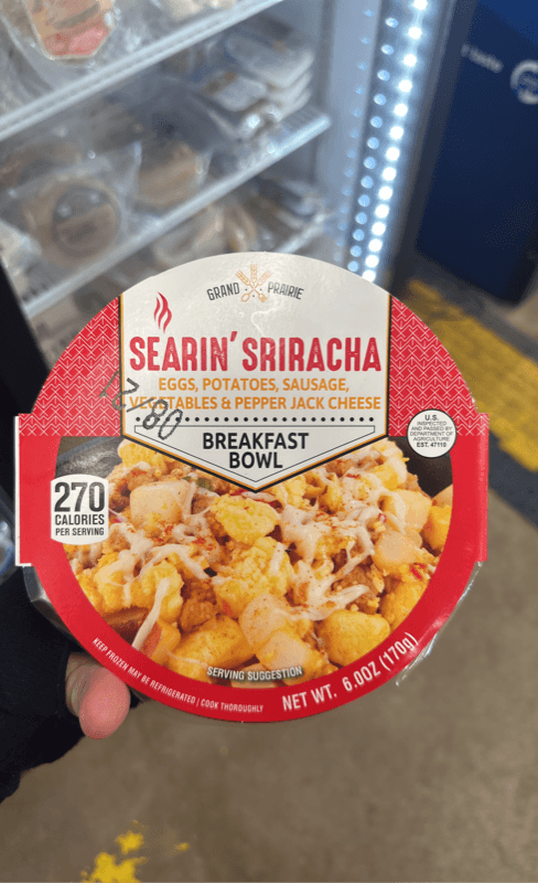 Grand Prairie Searin' Sriracha Breakfast Bowl
