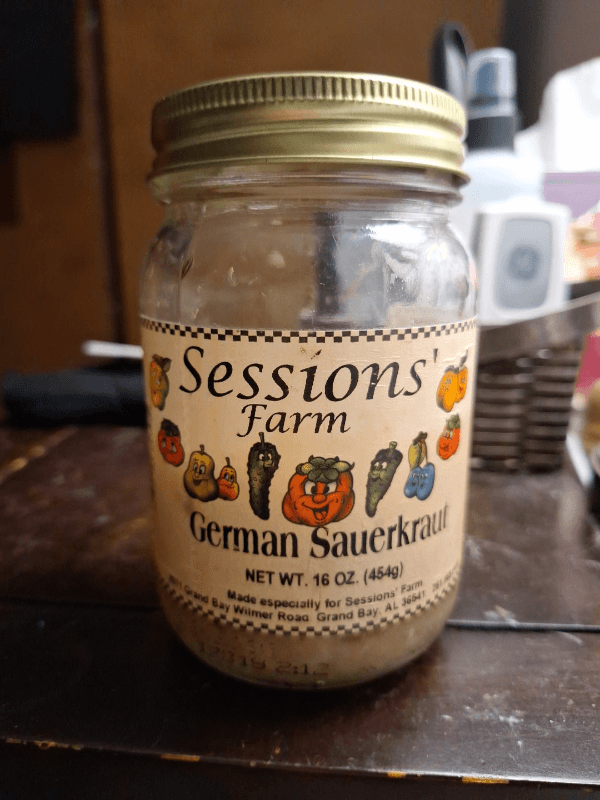 Sessions' Farm German Sauerkraut