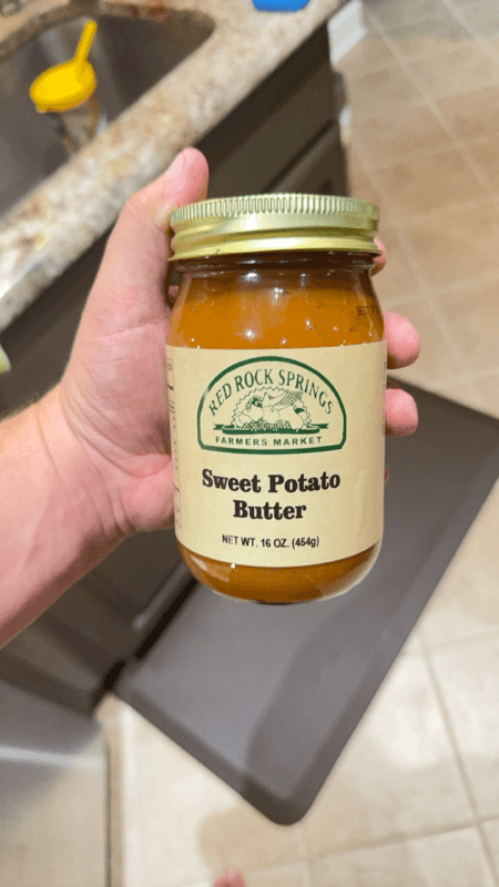 Red Rock Springs Farmers Market Sweet Potato Butter
