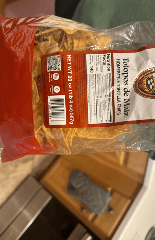 El Comal Totopos De Maiz Homestyle Tortilla Chips