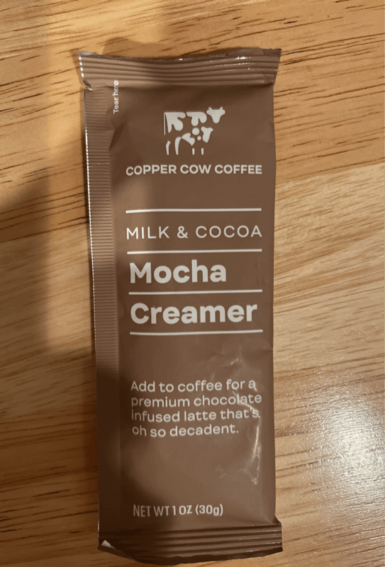 Copper Cow Coffee Milk & Cocoa Mocha Creamer
