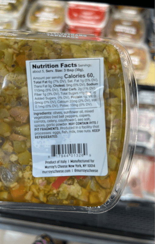 Murray’S Sicilian Castelvetrano Tapenade