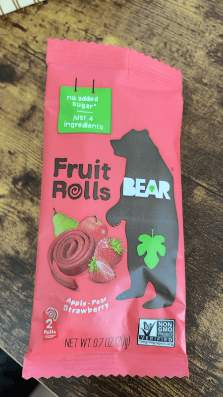 Is it PCOS Friendly? Bear Yo Yo Strawberry Fruit And Veggie Roll