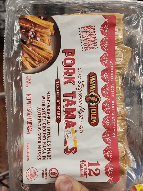 Mama Julia Taqueria Style Pork Tamales