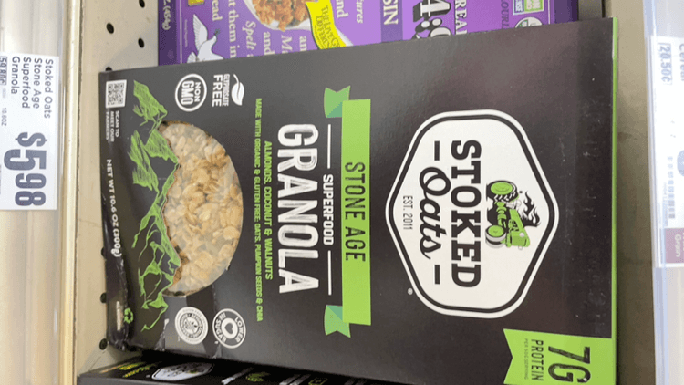 Stoked Oats Stone Age Superfood Granola