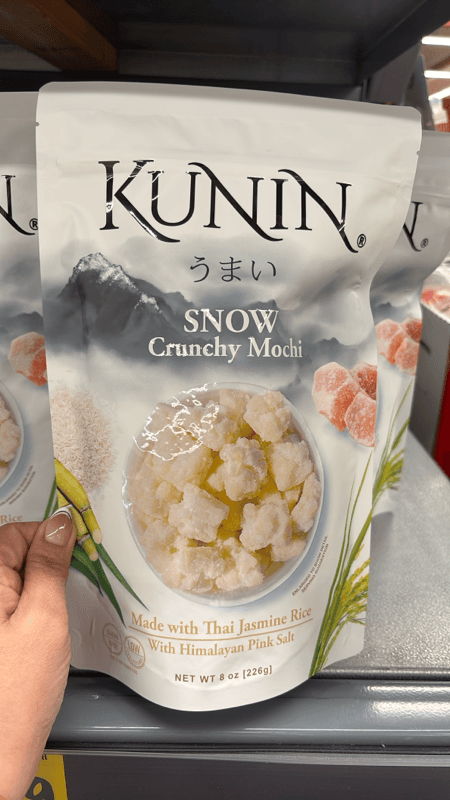 Kunin Snow Crunchy Mochi Made With Thai Jasmine Rice