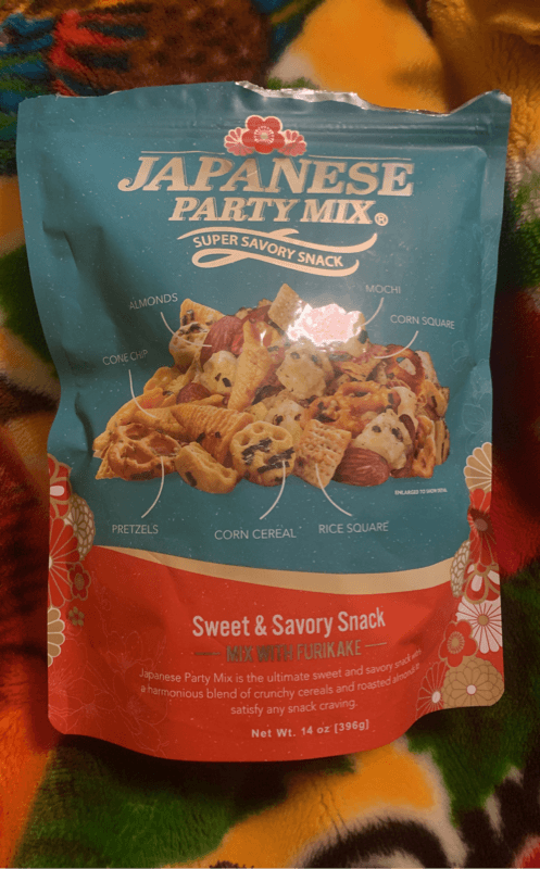 Japanese Party Mix Sweet & Savory Snack Mix With Furikake