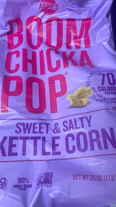 Is it Oats Free? Angie's Boom Chicka Pop Sweet And Salty Kettle Corn