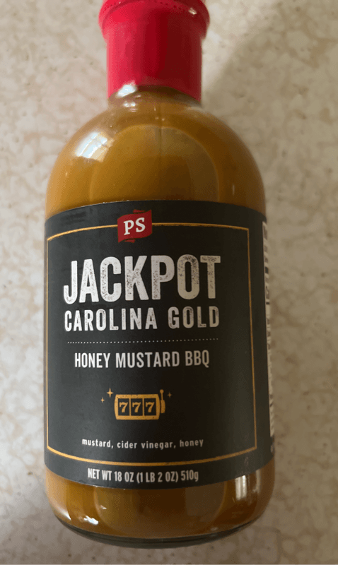 Jackpot Carolina Gold Honey Mustard Bbq Sauce