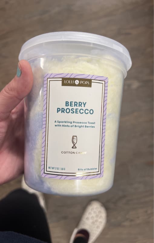 Lolli Pops Berry Prosecco Cotton Candy
