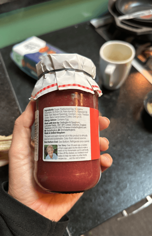 Mrs Darlington'S Cranberry & Orange Curd