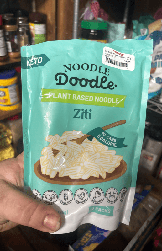 Noodle Doodle Ziti Plant Based Noodle