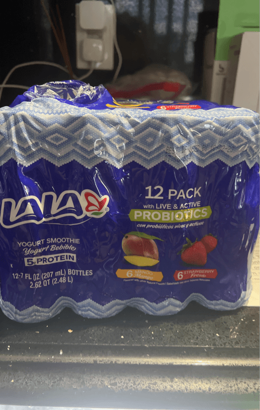 Lala Yogurt Smoothie With Probiotics Variety