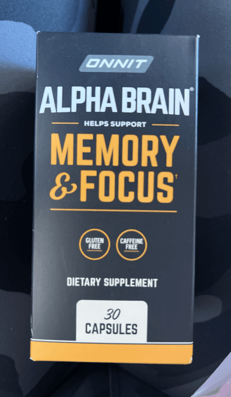 Onnit Alpha Brain Memory & Focus Dietary Supplement