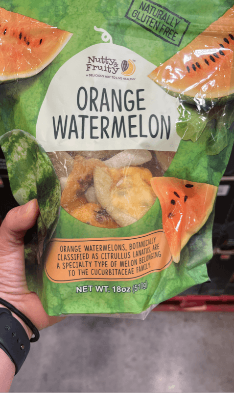 Nutty & Fruity Orange Watermelon