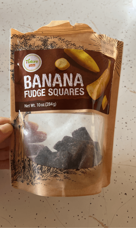 Nature Togo Banana Fudge Squares