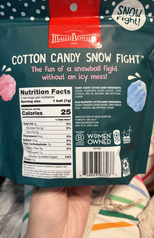 Maud Borup Cotton Candy Snow Fight Merry Cherry & Blue Raspberry