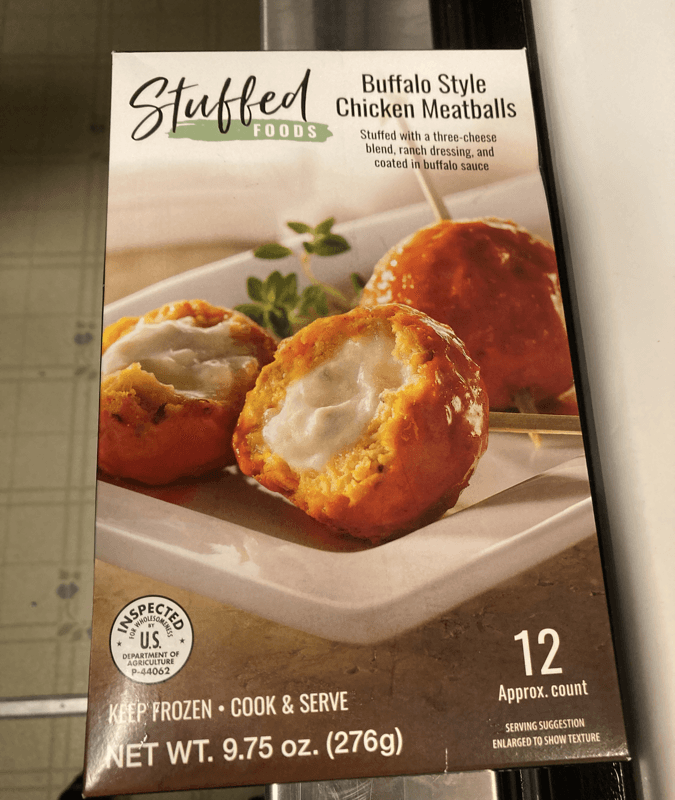 Stuffed Foods Buffalo Style Chicken Meatballs