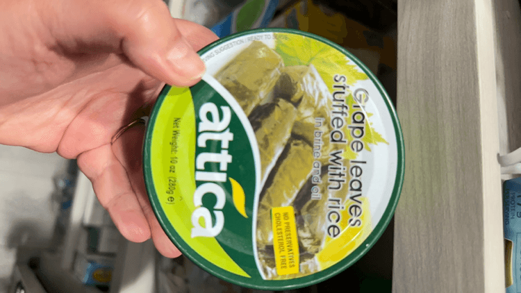 Attica Grape Leaves Stuffed With Rice
