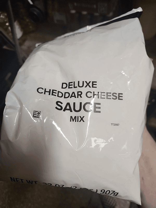 Deluxe Cheddar Cheese Sauce Mix