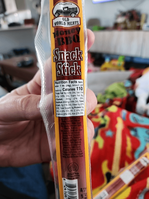 Wrazidlo'S Old World Meats Honey Bbq Flavor Snack