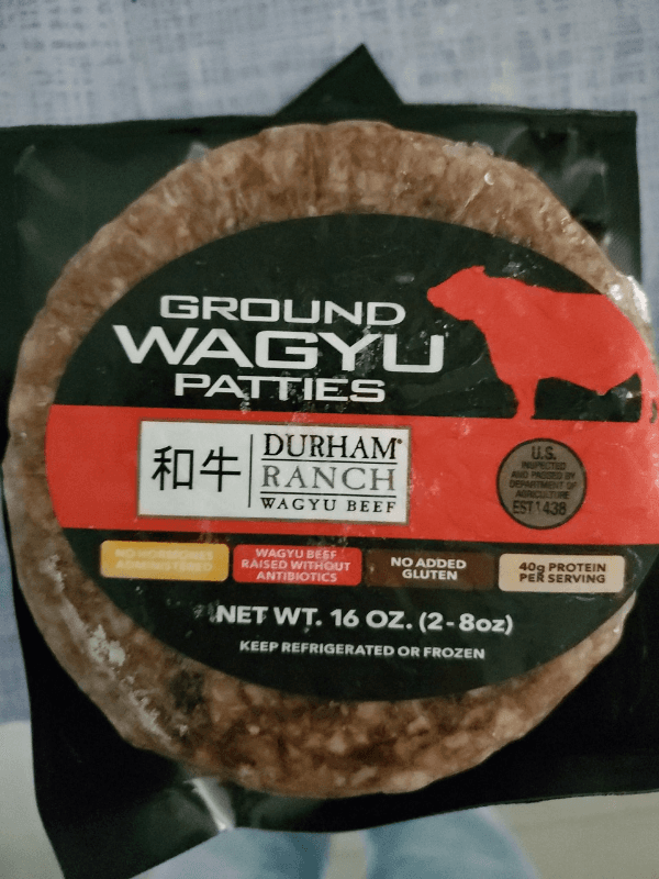 Durham Ranch Ground Wagyu Beef Patties