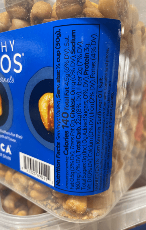 Mitica Crunchy Quicos Giant Corn Kernels