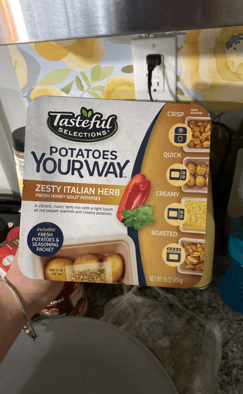 Tasteful Selections Potatoes Yourway Zesty Italian Herb