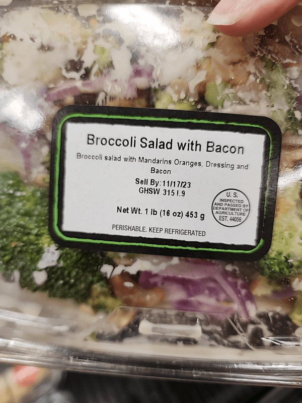Broccoli Salad With Bacon