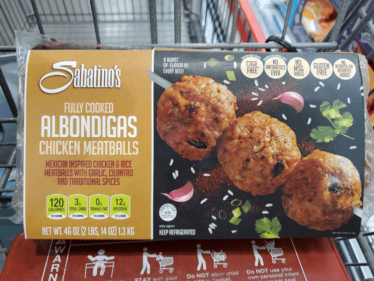 Sabatino'S Fully Cooked Albondigas Chicken Meatballs