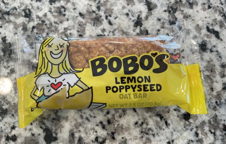 Bobo'S Lemon Poppyseed Oat Bar
