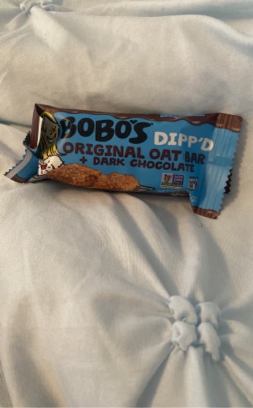 Bobo'S Dipp'D Original Oat Bar + Dark Chocolate