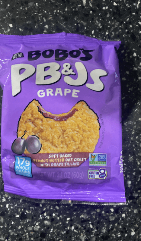 Bobo'S Pb&Js Grape Soft Baked Peanut Butter Oat Crust
