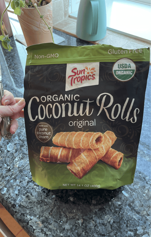 Sun Tropics Organic Coconut Rolls Original