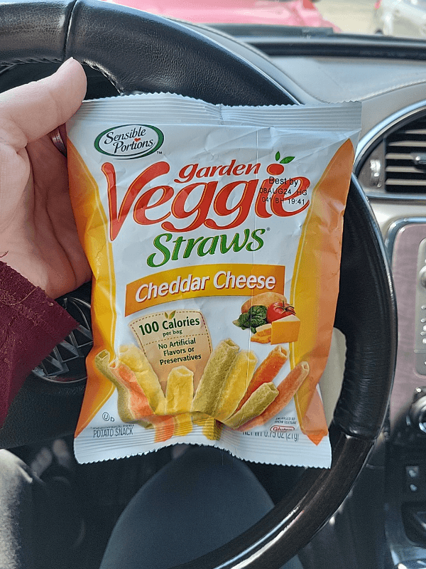 Sensible Portions Garden Veggie Straws Cheddar Cheese