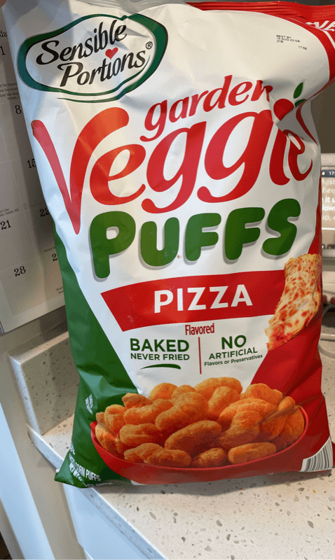 Sensible Portions Garden Veggie Puffs Pizza Flavored