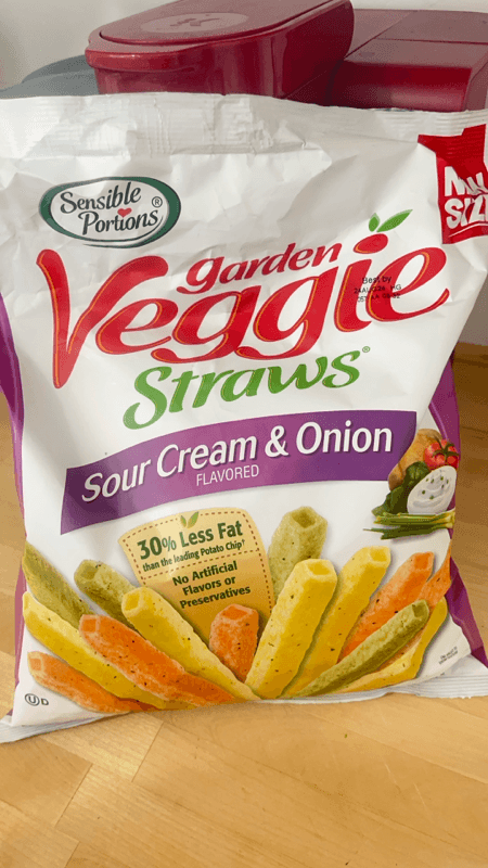 Sensible Portions Garden Veggie Straws Sour Cream & Onion