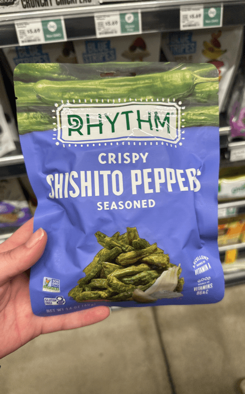 Rhythm Crispy Shishito Peppers Seasoned