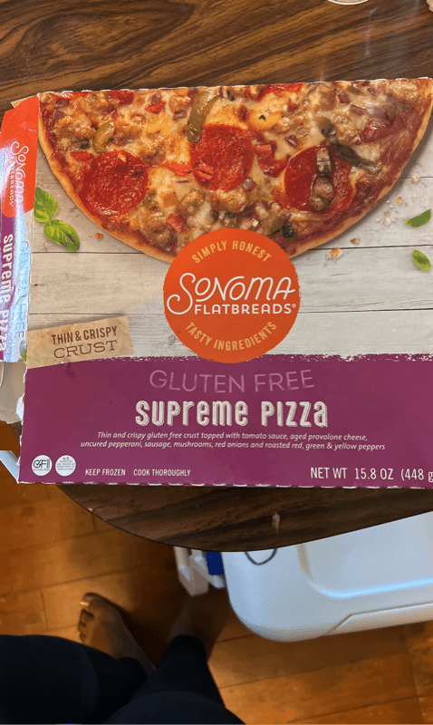 Sonoma Flatbreads Gluten Free Supreme Pizza