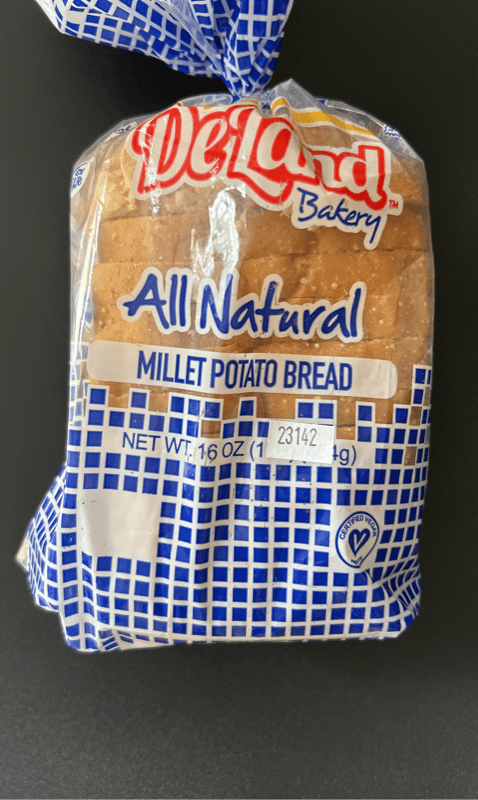 Deland Bakery All Natural Millet Potato Bread