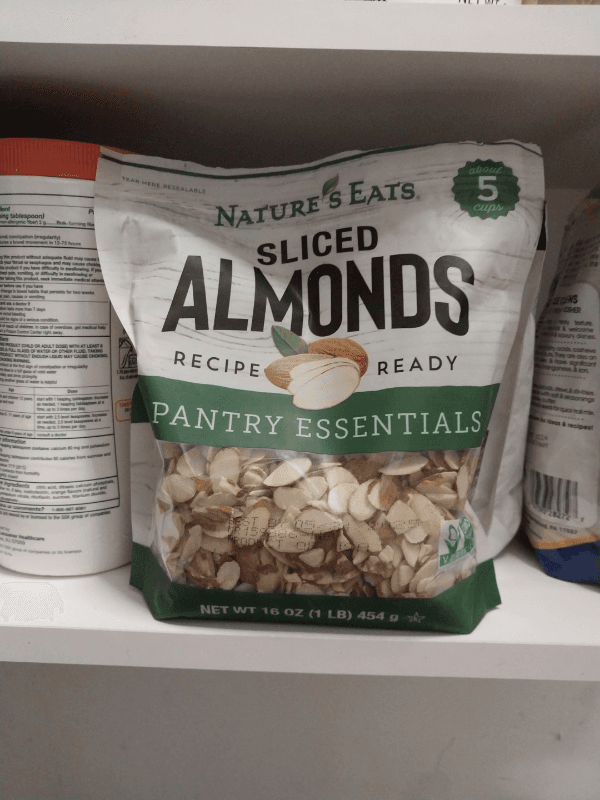 Nature'S Eats Sliced Almonds