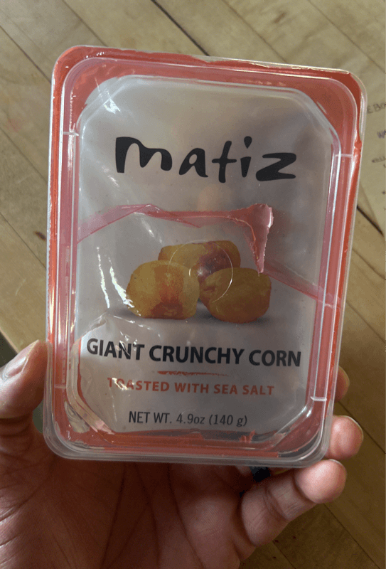 Matiz Giant Crunchy Corn Toasted With Sea Salt