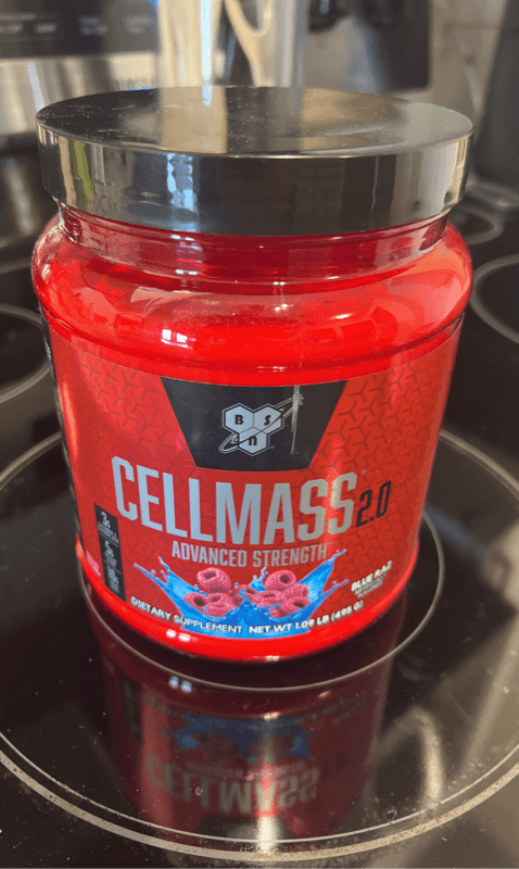 Bsn Cellmass 2.0 Advanced Strength Blue Raz