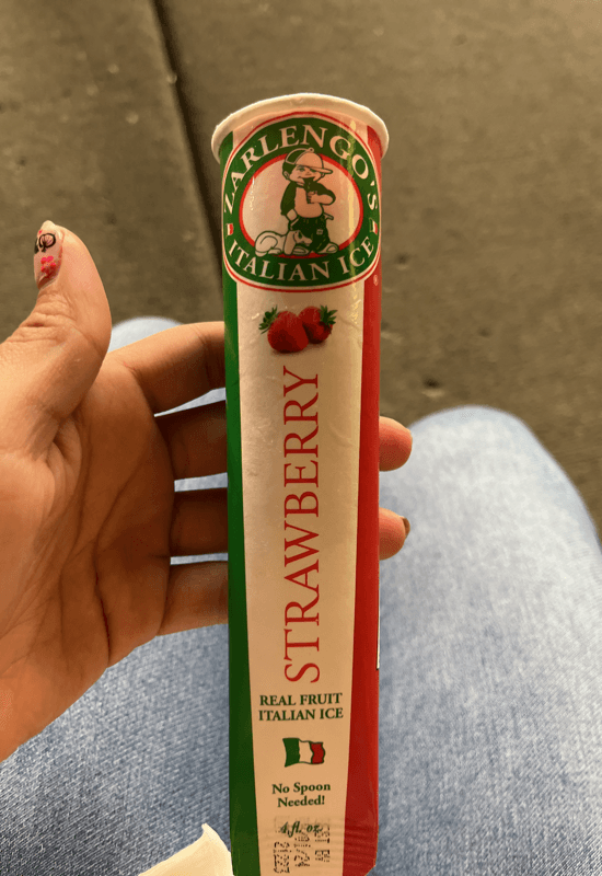 Zarlengo'S Italian Ice Strawberry