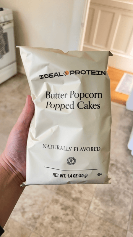 Ideal Protein Butter Popcorn Popped Cakes